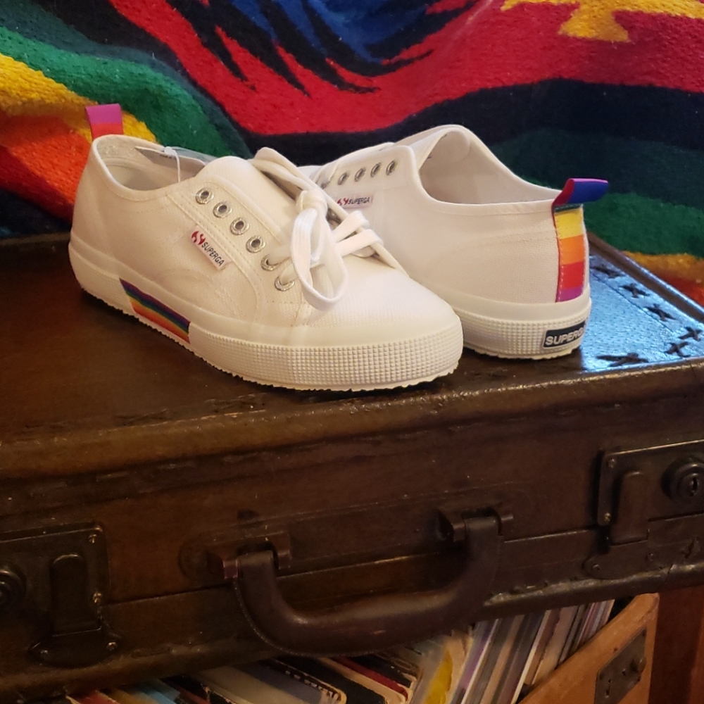 Superga Pride Backstrap Sneakers Tennis Shoes